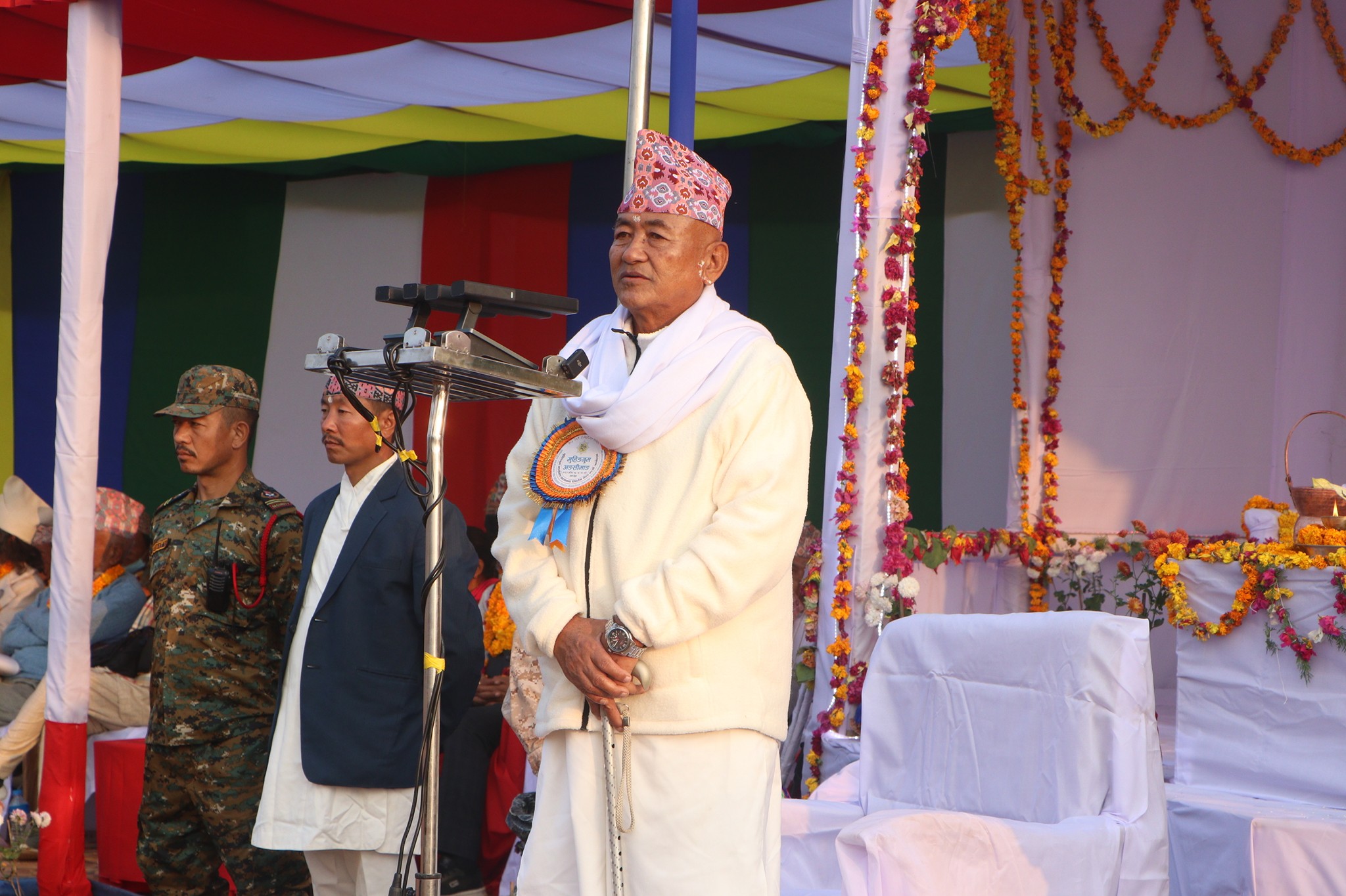 आत्मा र शरीरलाई पवित्र राख्नुुपर्छ : अङसीमाङ आत्मानन्द सेइङ;