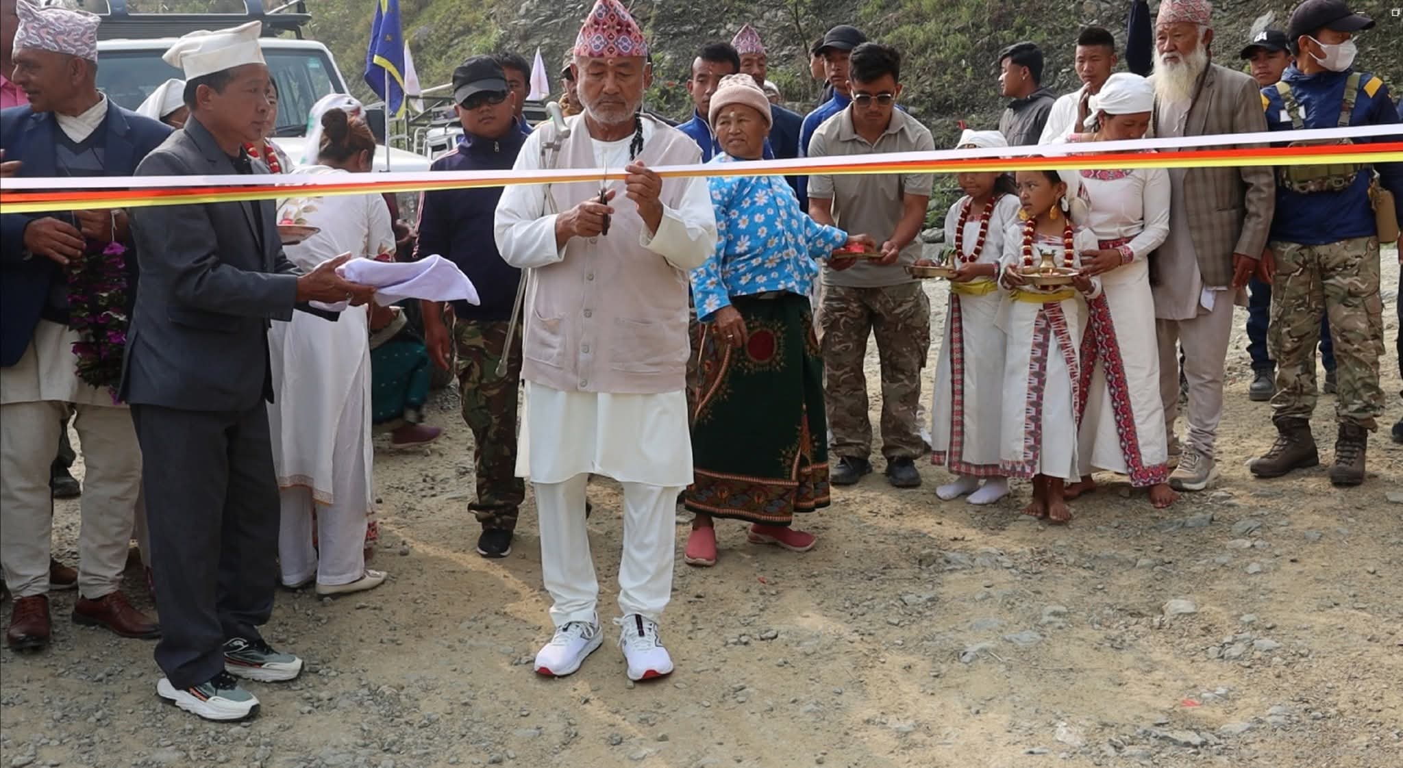 नवमी लिङ्दिङ फुलुङगी माङसेबुङ दर्शन तीर्थमार्ग उद्घघाटन;