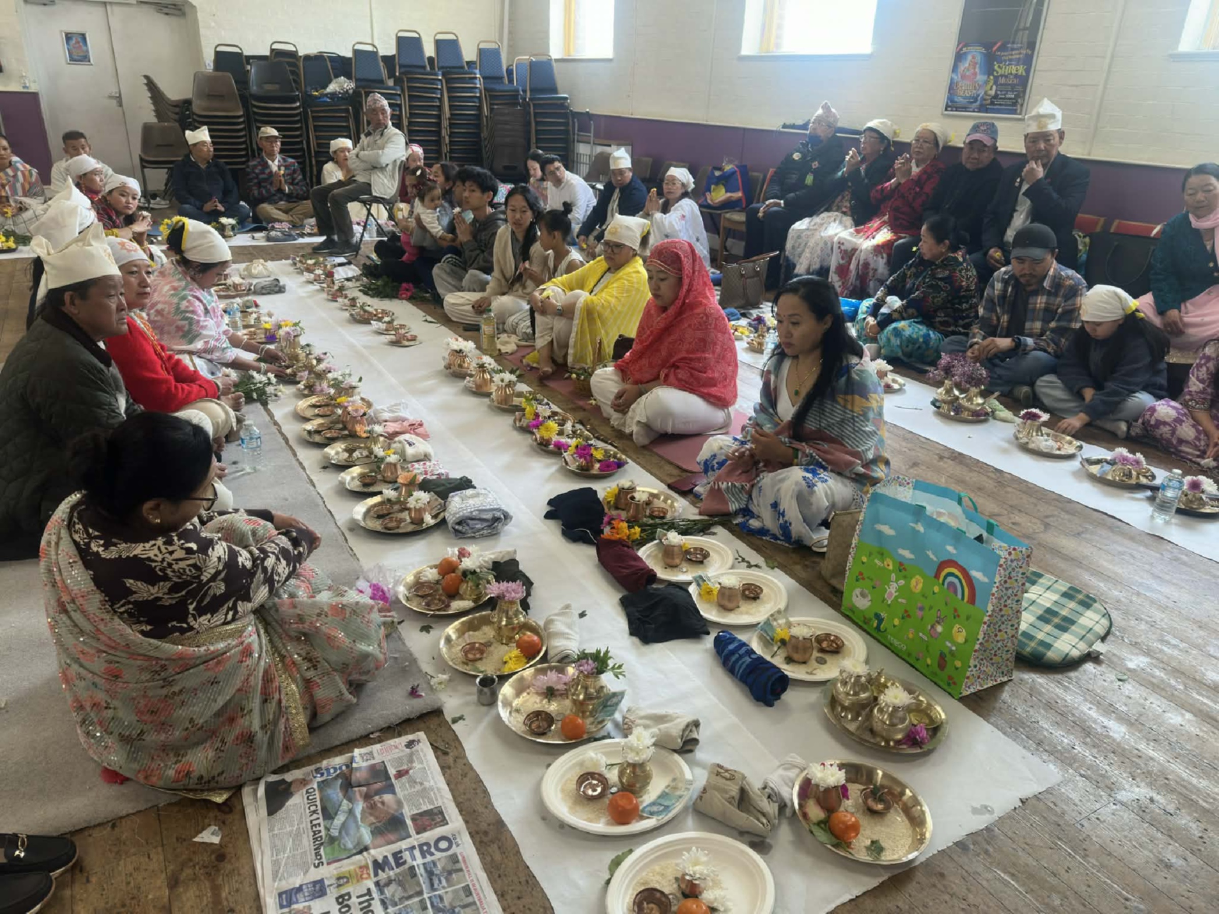 युकेको आस्फोर्ड केन्टमा सामुहिक माङगेन्ना सेवा;